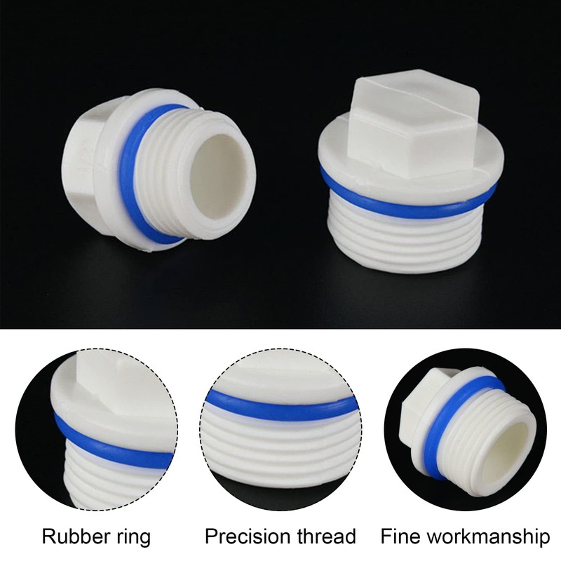 Blind Plug Water Pipe Pack of 10 Blind Plugs 1/2