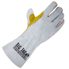 Better Grip Leather Welding Gloves with Premium Kevlar Stitching, Gunn-Cut