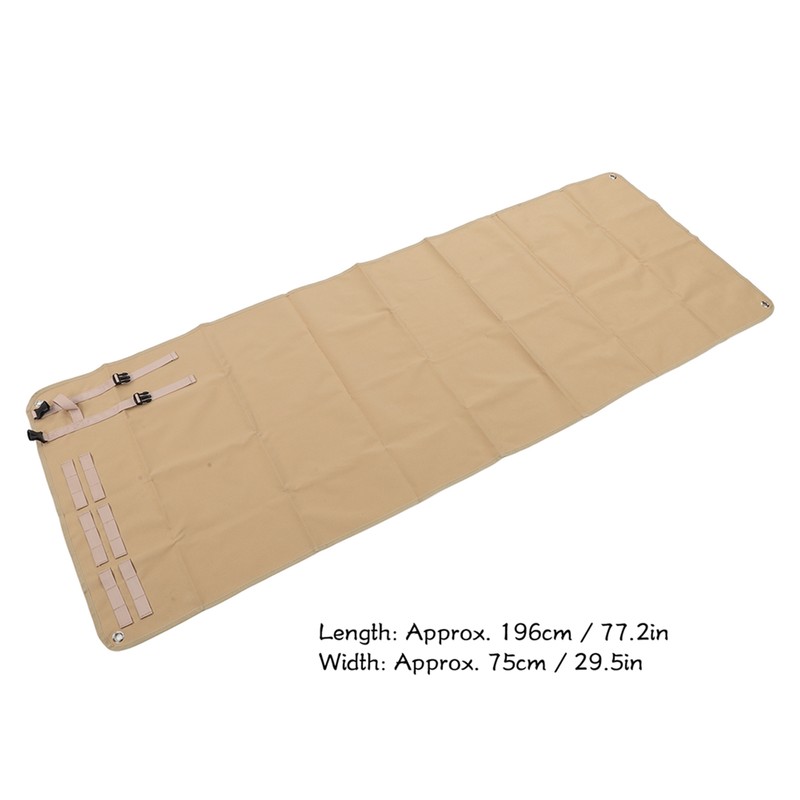 Beach Mat Portable Waterproof 900D Nylon Fabric Metal Holes Soft