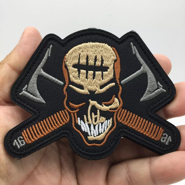 N/A Classic Soldier Hatchet Skull Helmet Hook and Loop Tactical