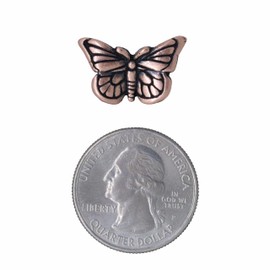 Jim Clift Design Butterfly Copper Lapel Pin- 25 Count