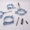SKIR'CO Pack of 2 Pipe Brackets for Diameter 60-64 mm