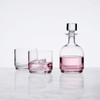 Maxwell & Williams Diamante Stacked Decanter Set 3pc Clear Gift