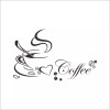 DaraBaby Vinil Decorativo Cafeteria Cocina Estancia Amor X El Coffee