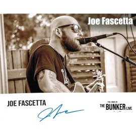 Colletable Edition Signed Photo, Joe Fascetta,   from The Bunker show,  8x10