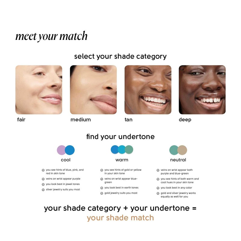 Tinge Tint Body Makeup, Lasts Up to 48 Hours, Medium