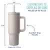 go! 40oz Stainless Steel Handle Tumbler with Triple Insulation &