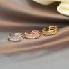 Dainty Butterfly Ring for Women Teen Girls Silver Rose Gold