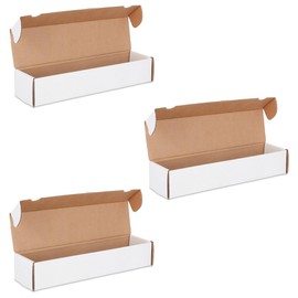 3 Pack Premium 800 Count Storage Box Trading Card Storage Box Cardboard Perfect Baseball Card Storage Box - MADE IN THE USA