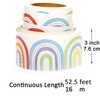 Youngever 16M Bulletin Board Borders for Classroom Decoration, Rainbow Theme