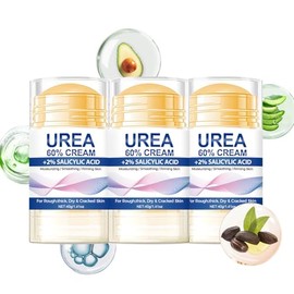 Urea 60% Foot Cream Stick - 40 g Callus Remover Cream Foot Care Cream (3 Pieces Blue, Normal)