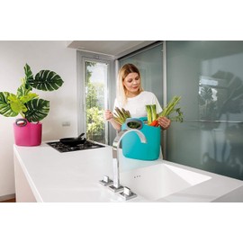 GF Garden FOR Everyday Shopping Bag Plastic Multi-Purpose Container with Handles