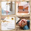 Seenelling 48 Pcs Silicone Christian Keychains Religious Jesus Cross Bible
