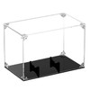 KJKVIVH Football Display Case Acrylic Football Holder with Lid and