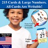 Think2Master Premium 215 Laminated Multiplication Flash Cards. (All 0-12 X