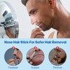 VIDSTW Nose Hair Wax Stick Pack of 100 Plastic Nose