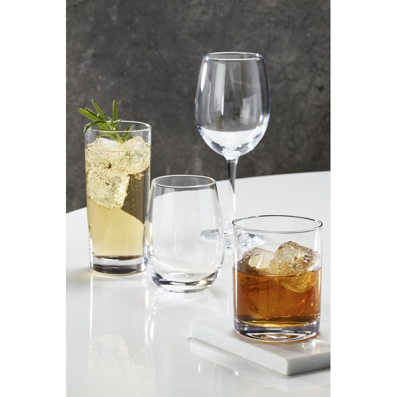Oneida 897849 5 Oclock Hiball Glasses, Set Of 4