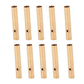 10 Pcs 2 mm Female Socket Banana Plugs, Pure Copper Binding Post Female Banana Connectors Plugs Terminal Accessories, for Circuits and Audio Lines