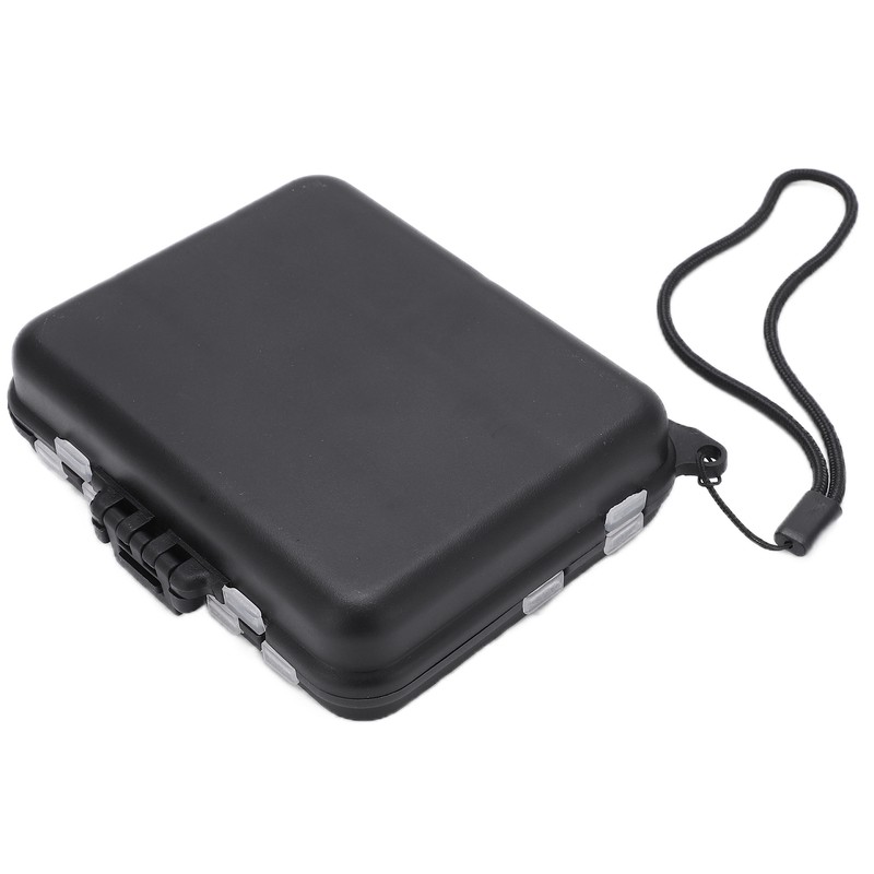 Fishing Lures Baits Tackle Box with Rope Stainless Steel Material