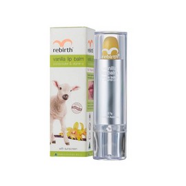 Rebirth Vanilla Lip Balm Cocoa Butter & Vitamin E 3.7g