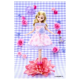 Licca-chan Dress LW-03 Purple Flower