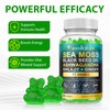 Sea Moss Gummies with Elderberry Black Seed Oil Ashwagandha Ginger