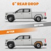 maXpeedingrods 6" Rear Axle Flip Kit & C-Notch For Chevy