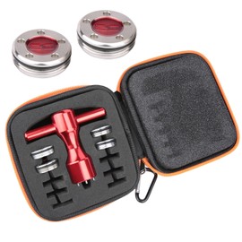 OGECLF 4pcs/set Red Golf Weights Kit for Titleist Scotty Cameron Newport, Phantom, Futura, GoLo, California Putters (2x35g 2x40g)