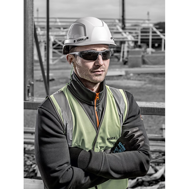 Uvex i-Works Protective Glasses Scratch-Resistant & Anti-Fog Work Glasses 100%