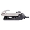 TRQ Driver Side Interior Door Handle Silver Compatible with 2007-2012