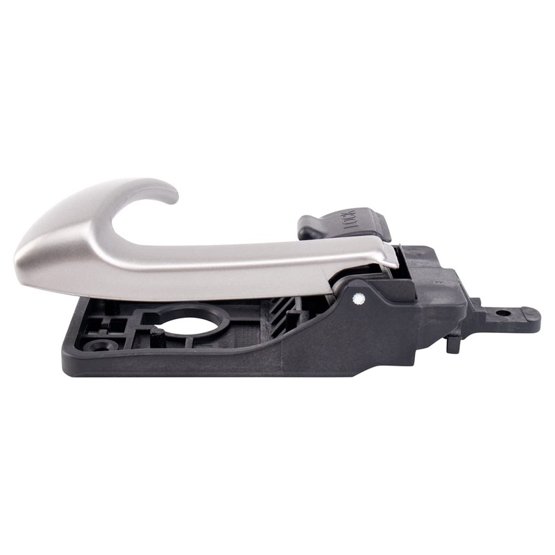 TRQ Driver Side Interior Door Handle Silver Compatible with 2007-2012