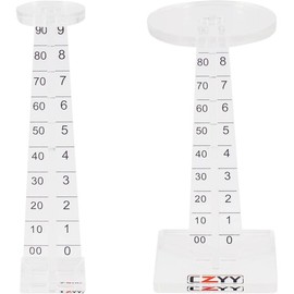 DND Flying Miniatures Combat Riser (Set of 2) Acrylic Laser Cut Flight Stand Terrain from 0 to 9999 ft Perfect for Dungeons and Dragons, Warhammer, D&D and Tabletop RPG