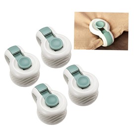 KICHOUSE Plastic Quilt Corner Holders 6 Pack Sheet Fasteners for Beds Duvet Clip Bed Sheet Holder Easy to Install and Remove