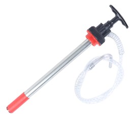 QUEMARQUE Manual Oil Pump, Hand Operated Drum Pumps for 5.28 Gal Container, 0.02 Gal Per Pump Transferring Medium Viscosity Fluids, 360° Rotation Oil Transfer Pumps for Engine, Gear & Transmission