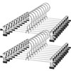 NORTHERN BROTHERS Pants Hangers with Clips Heavy Duty 20 Pack,