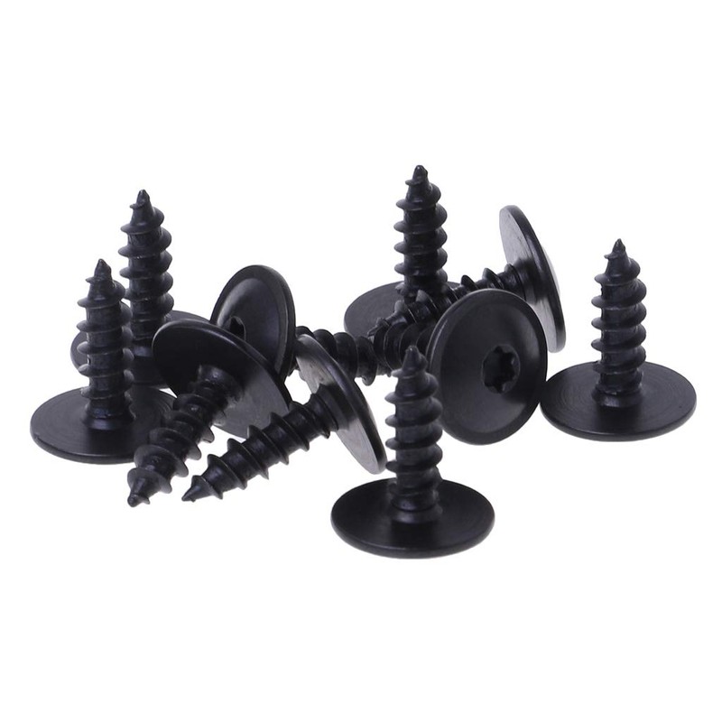 Cuigu 10pcs Engine Cover Splash Guard Wheel Arch Screws Clips