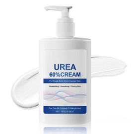 DMQ 60% Urea Cream, Foot Cream for Cracked Heels and Dry Skin, Urea Hand Foot Cream for Dry Cracked Deep Moisturizing, Callus Remover Nourishes Soften For Feet, Knees, Hand