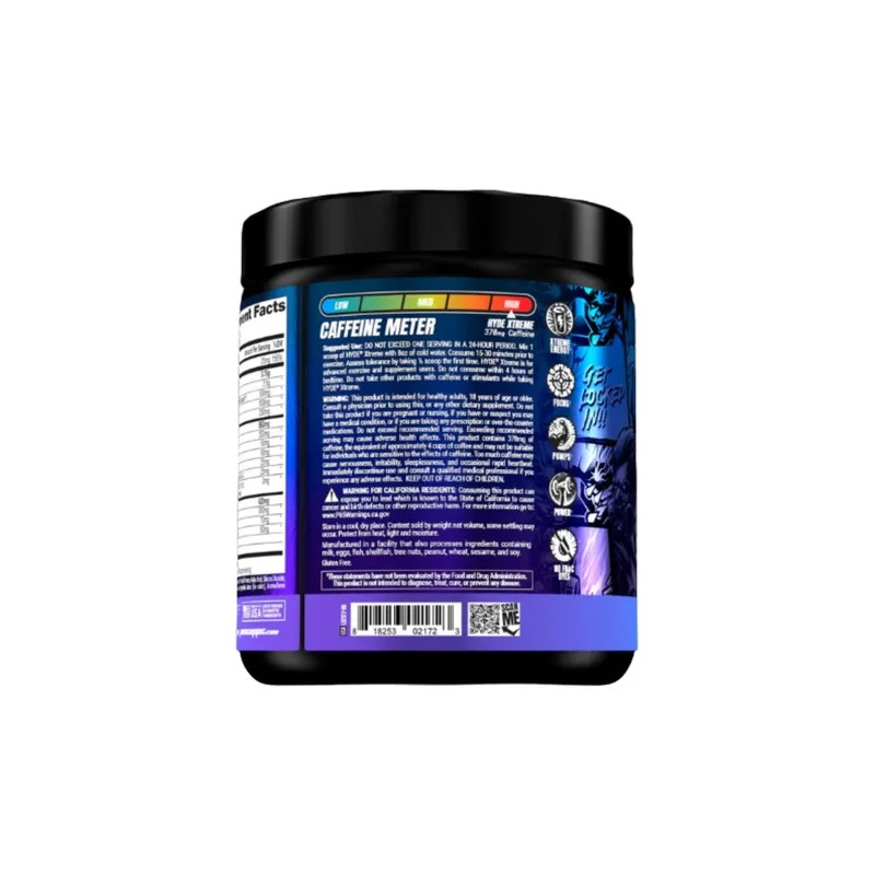 Pre Entrenador ProSupps Hyde Xtreme para Energía, Concentración y 30