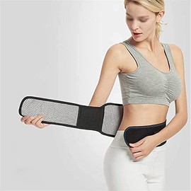 Cinturón de Faja Terapia magnética Soporte de Cintura, Correa de Soporte Lumbar de autocalentamiento Alivio de transpirabilidad portátil for el Dolor 