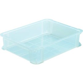 TRUSCO Skeleton Color Container, Transparent, 6L, TSK-6TM