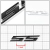 Auto Dynasty Metal Emblem Decal Logo Trim Badge SS (Black)