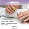 TITANIA® Bamboo Nail Hardener 12 ml with Bamboo Extract &