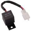 Kinstecks 2Pin Flasher Relay 12V Motorcycle Indicators LED Light Flasher