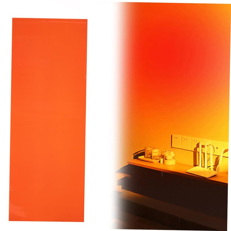 IWOWHERO Photographic Film Sheets Light Gels for Lighting Film Sheet