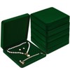 Yinkin 6 Pcs Velvet Jewelry Set Box Jewelry Gift Boxes