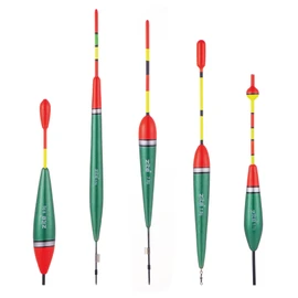 Zite Fishing Carp Floats Set - Fishing Floats Assortment - 5-Piece Float Set (6g, 7g, 7g, 8g, 9g) - Ideal Fishing Accessory for Carp Fishing