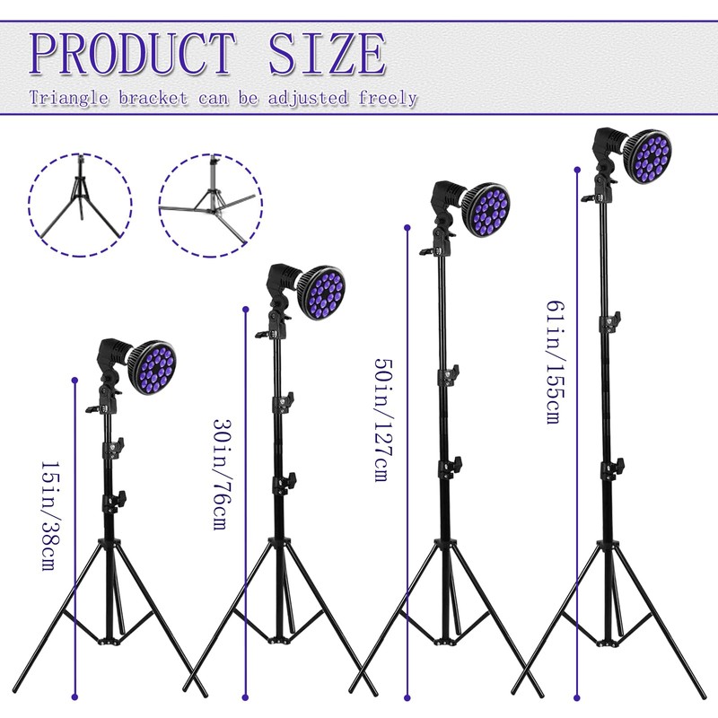 Tanning Lamp for Home Use with Adjustable Stand Purple Light