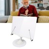 Book Reading Stand Foldable 360 Degree Rotating Book Stand Acrylic
