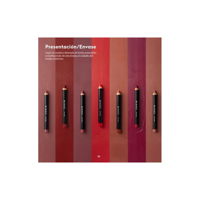 Kit Set 7 Piezas Lapiz Labial Bissú 7 Piezas