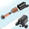 Ignition Coil Pack & Spark Plug + Cap For Honda